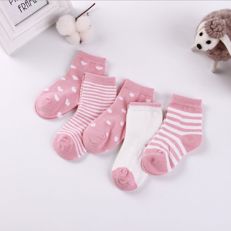 Korean Edition Cotton Baby Socks for Wholesale