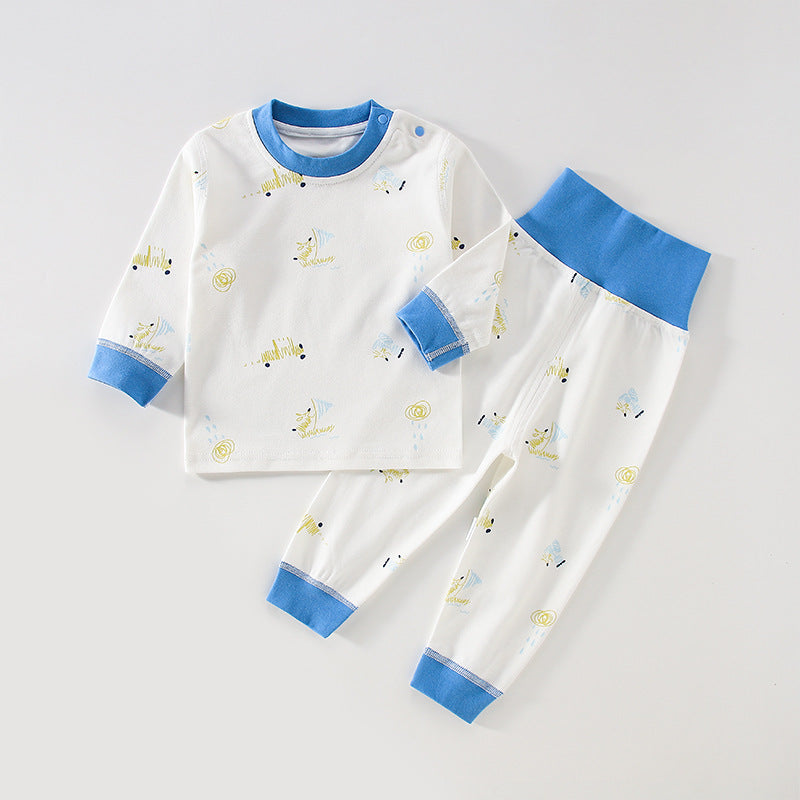 Kids' Cotton Fall Pajama Set for Toddlers and Infants
