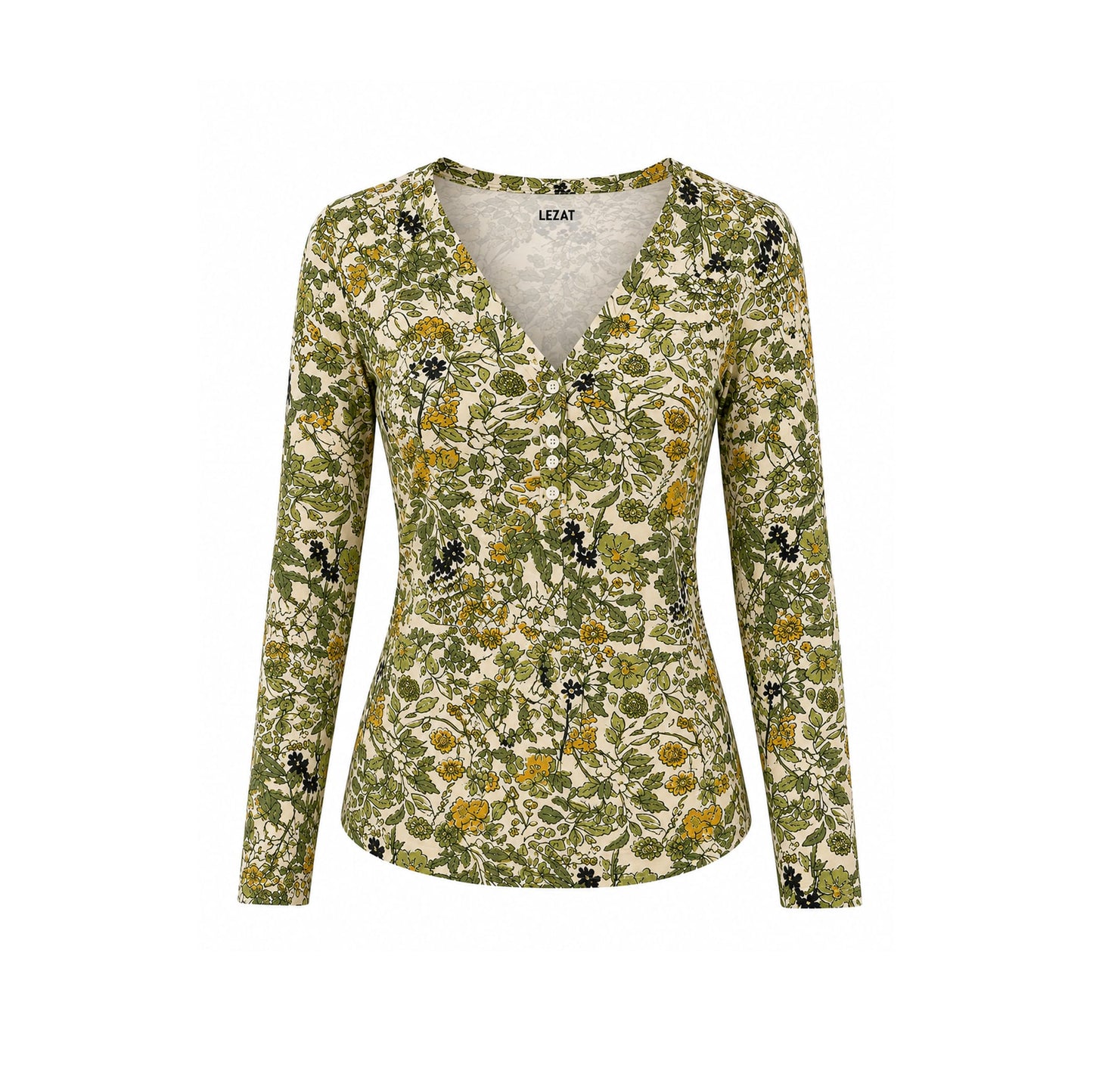 Monroe Organic Cotton Henley Long Sleeve