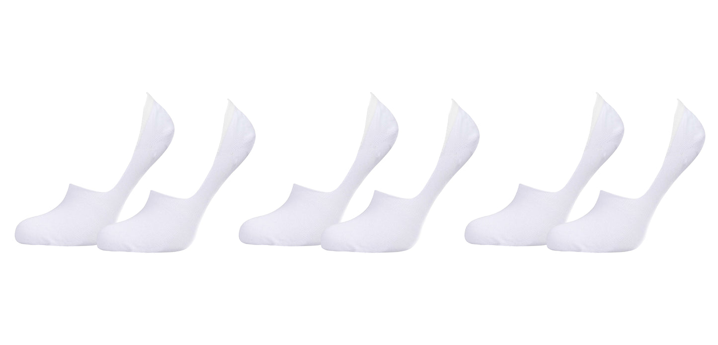 tittimitti® Men’s 98% Organic Cotton No-Show Socks 3-Pack – Breathable Non-Slip Invisible Socks